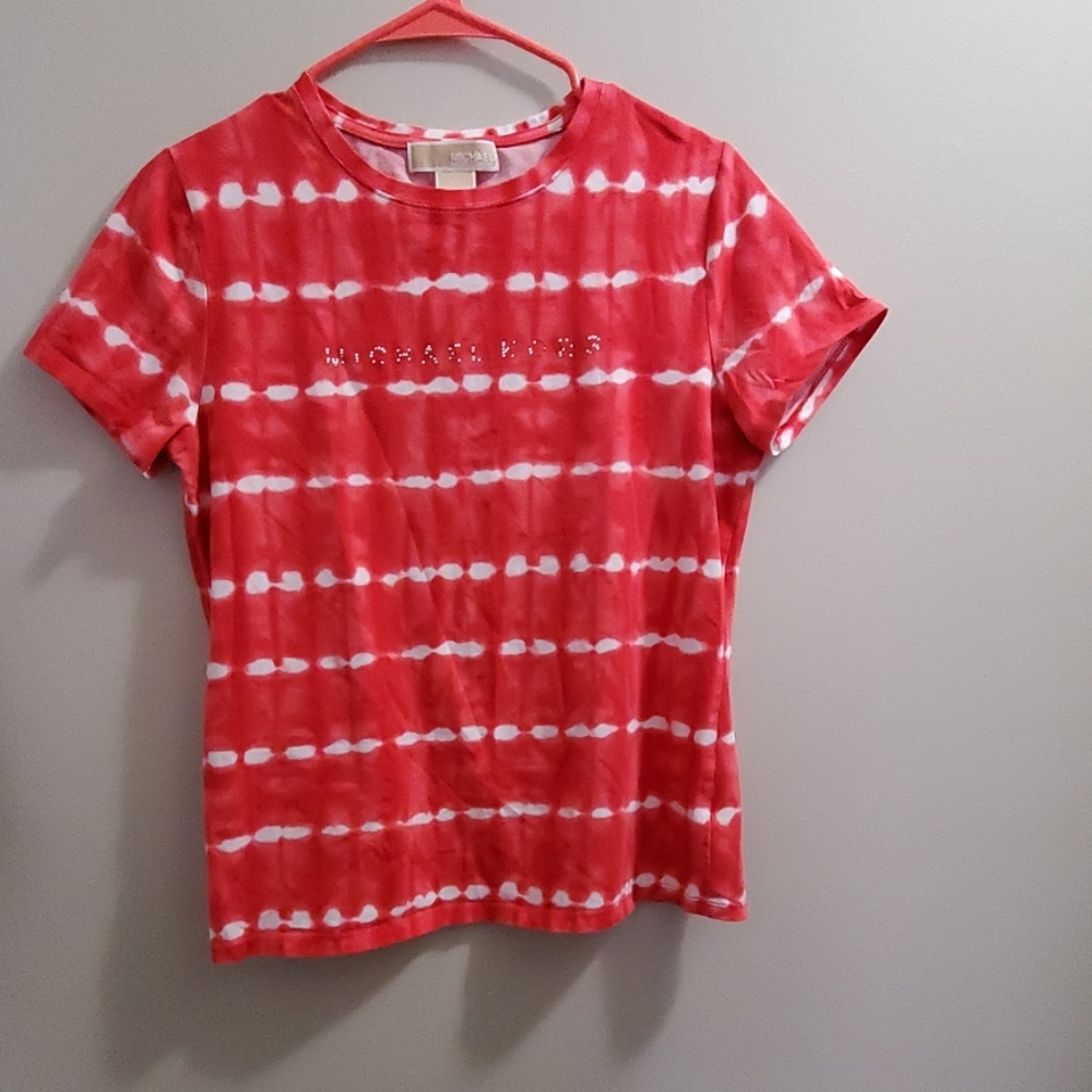 Michael Kors Tie Dye Tee Shirt